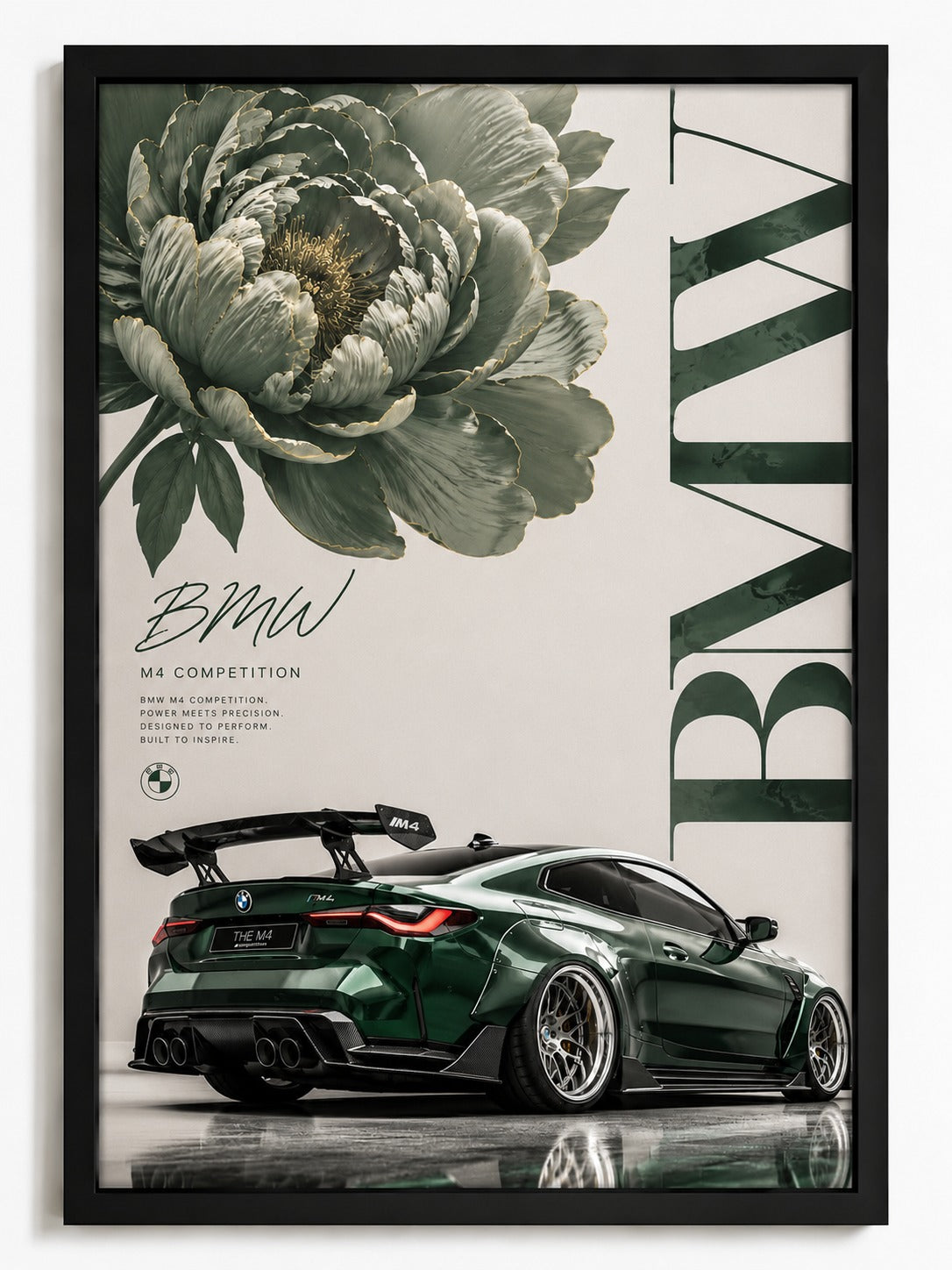 Bmw car photo frame